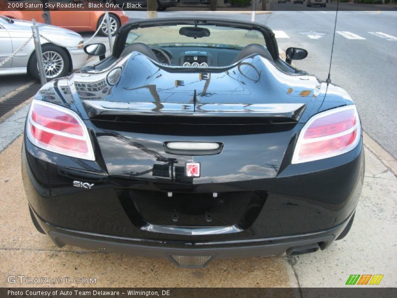 Black Onyx / Black 2008 Saturn Sky Roadster