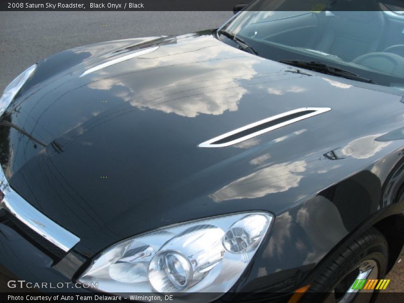 Black Onyx / Black 2008 Saturn Sky Roadster