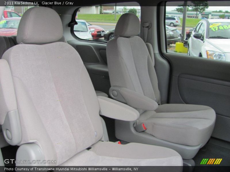 Glacier Blue / Gray 2011 Kia Sedona LX