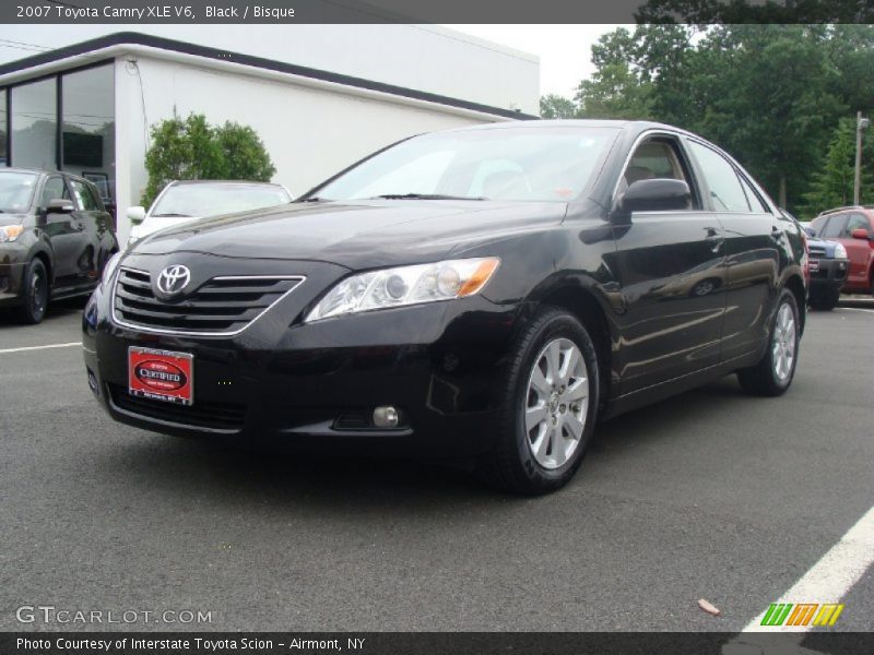 Black / Bisque 2007 Toyota Camry XLE V6
