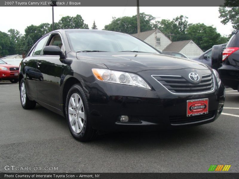 Black / Bisque 2007 Toyota Camry XLE V6