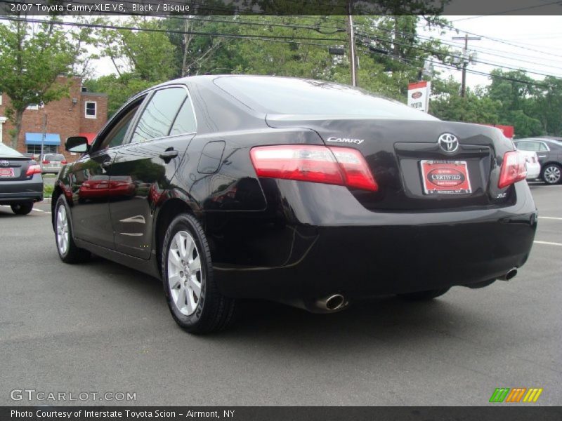 Black / Bisque 2007 Toyota Camry XLE V6