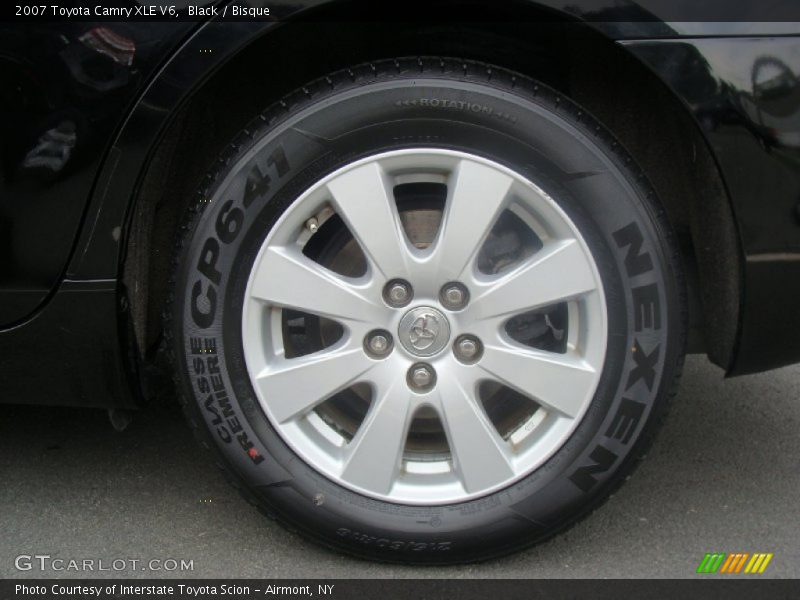 Black / Bisque 2007 Toyota Camry XLE V6