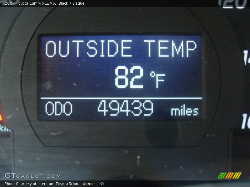 Black / Bisque 2007 Toyota Camry XLE V6