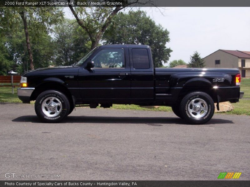  2000 Ranger XLT SuperCab 4x4 Black