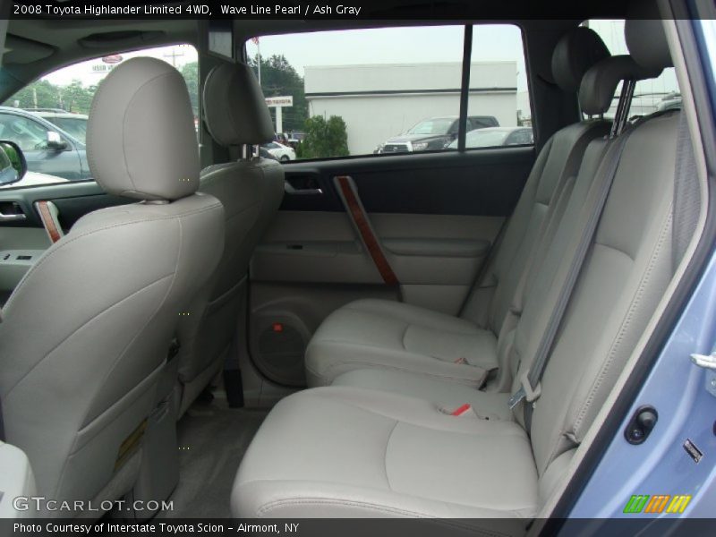 Wave Line Pearl / Ash Gray 2008 Toyota Highlander Limited 4WD