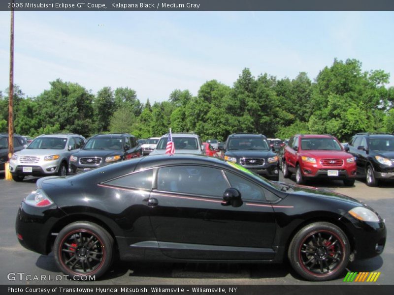 Kalapana Black / Medium Gray 2006 Mitsubishi Eclipse GT Coupe