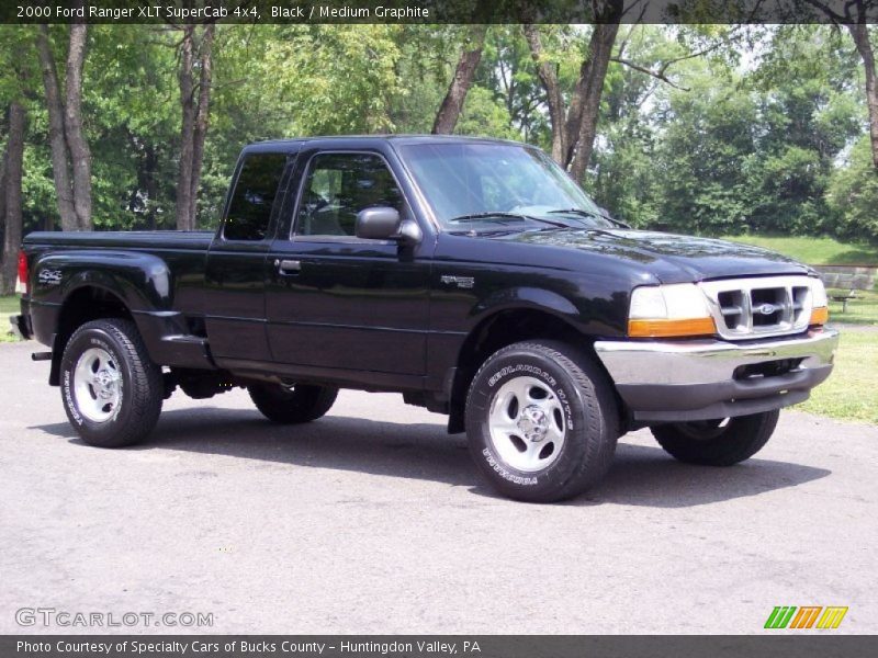  2000 Ranger XLT SuperCab 4x4 Black