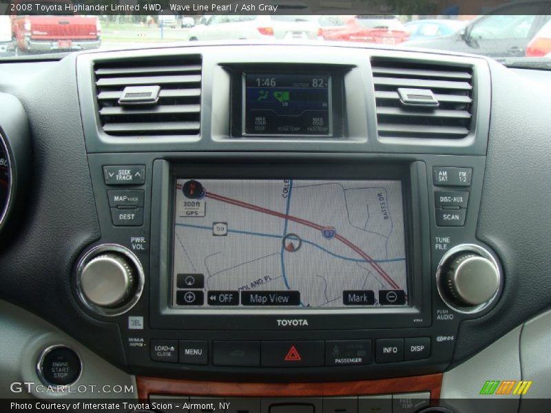 Wave Line Pearl / Ash Gray 2008 Toyota Highlander Limited 4WD