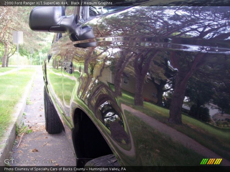 Black / Medium Graphite 2000 Ford Ranger XLT SuperCab 4x4