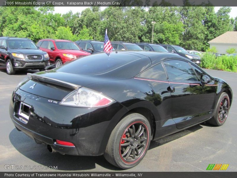 Kalapana Black / Medium Gray 2006 Mitsubishi Eclipse GT Coupe