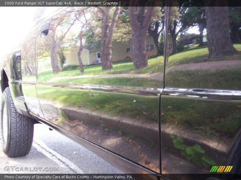 Black / Medium Graphite 2000 Ford Ranger XLT SuperCab 4x4