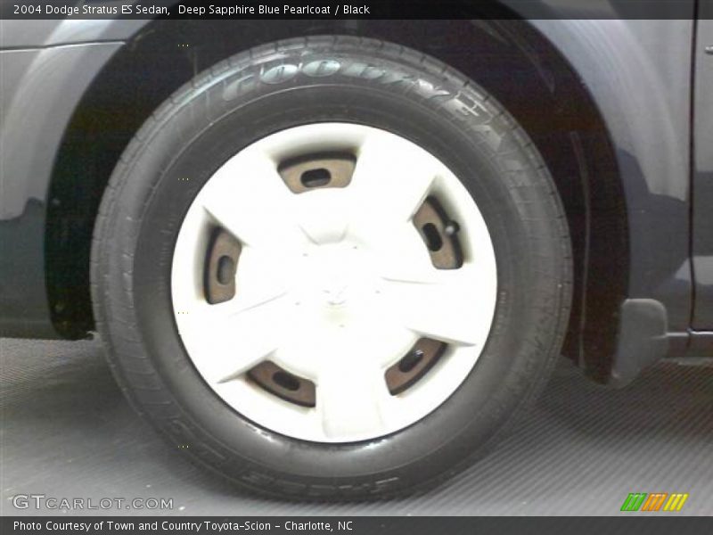 Deep Sapphire Blue Pearlcoat / Black 2004 Dodge Stratus ES Sedan