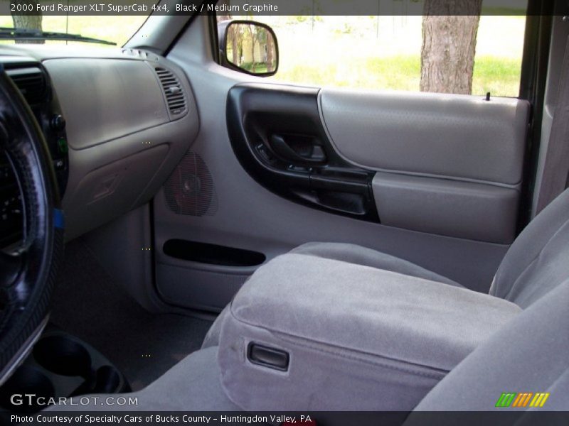 Black / Medium Graphite 2000 Ford Ranger XLT SuperCab 4x4