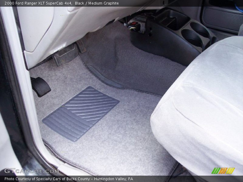 Black / Medium Graphite 2000 Ford Ranger XLT SuperCab 4x4