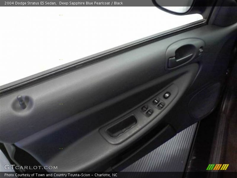 Deep Sapphire Blue Pearlcoat / Black 2004 Dodge Stratus ES Sedan