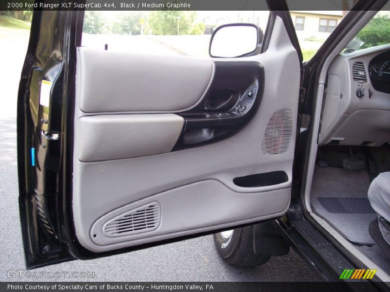 Black / Medium Graphite 2000 Ford Ranger XLT SuperCab 4x4