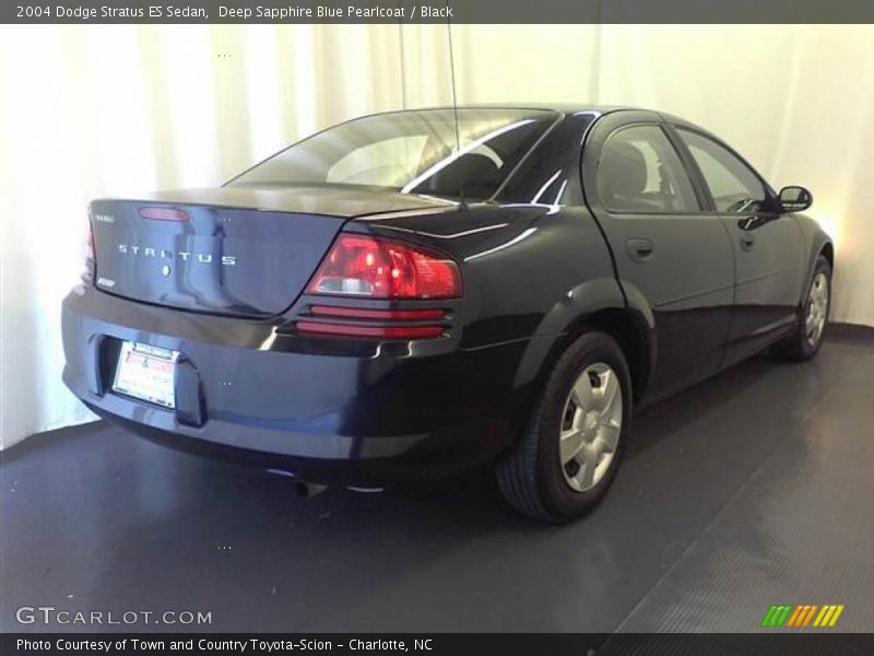 Deep Sapphire Blue Pearlcoat / Black 2004 Dodge Stratus ES Sedan