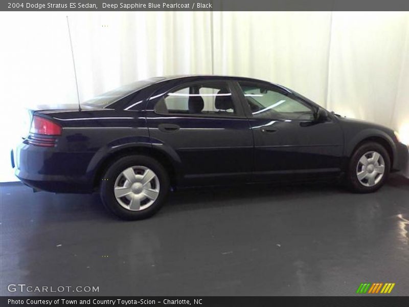 Deep Sapphire Blue Pearlcoat / Black 2004 Dodge Stratus ES Sedan