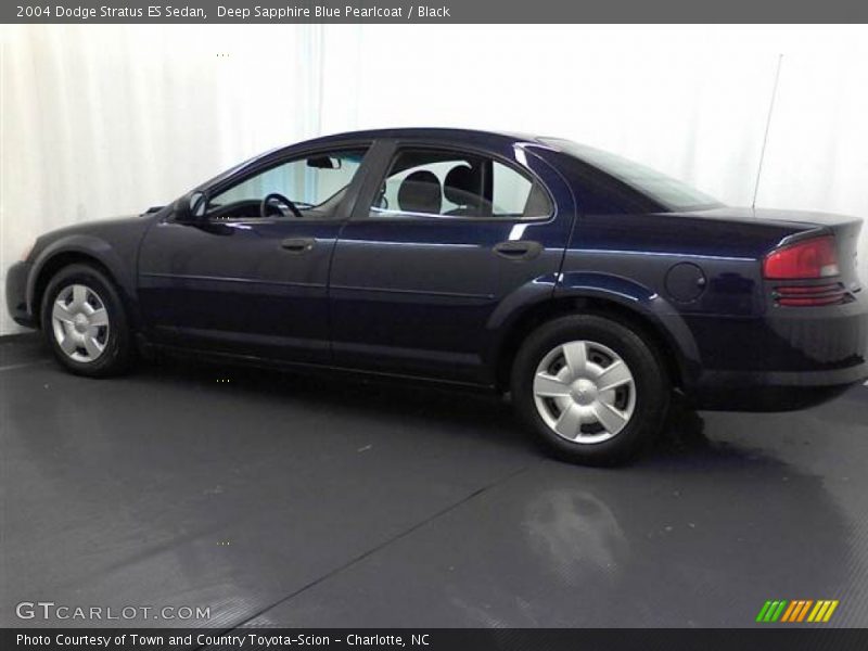 Deep Sapphire Blue Pearlcoat / Black 2004 Dodge Stratus ES Sedan