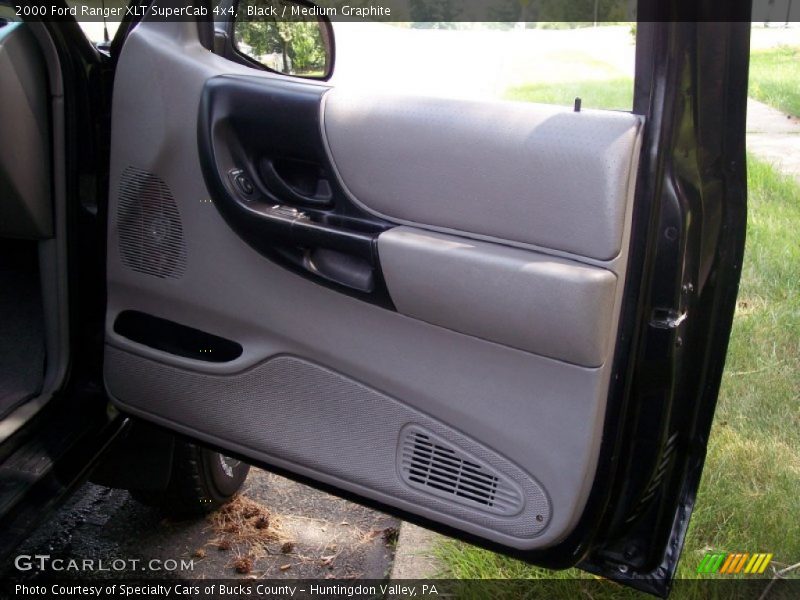 Black / Medium Graphite 2000 Ford Ranger XLT SuperCab 4x4