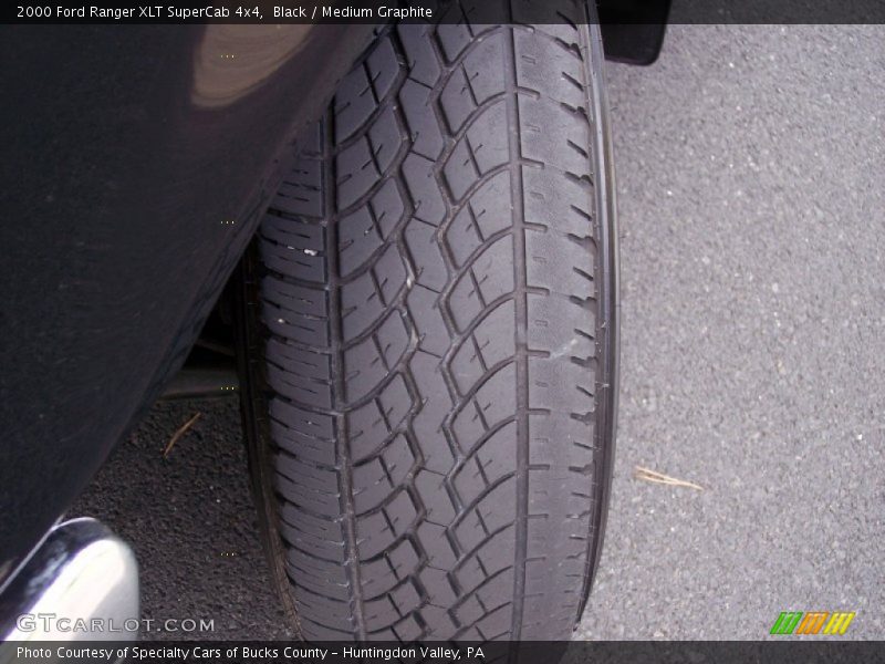 Black / Medium Graphite 2000 Ford Ranger XLT SuperCab 4x4