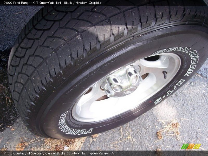 Black / Medium Graphite 2000 Ford Ranger XLT SuperCab 4x4