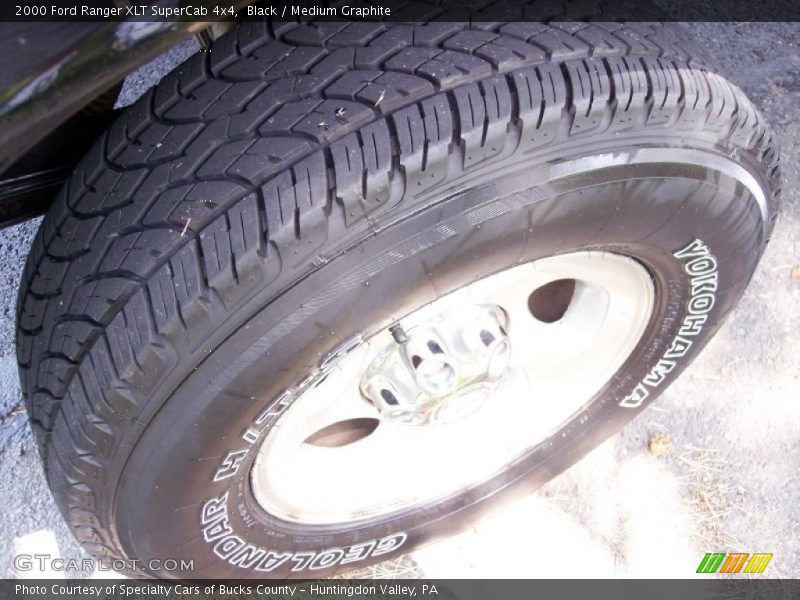 Black / Medium Graphite 2000 Ford Ranger XLT SuperCab 4x4