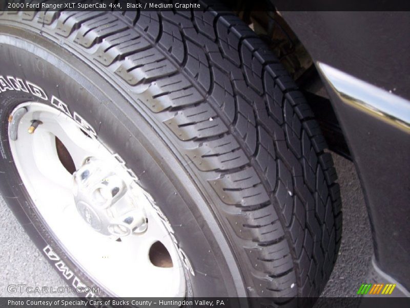 Black / Medium Graphite 2000 Ford Ranger XLT SuperCab 4x4