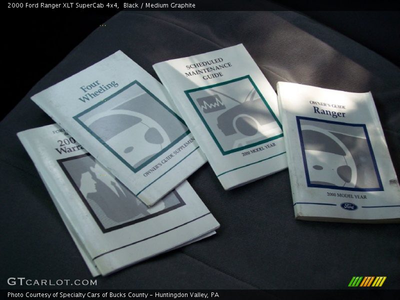 Black / Medium Graphite 2000 Ford Ranger XLT SuperCab 4x4