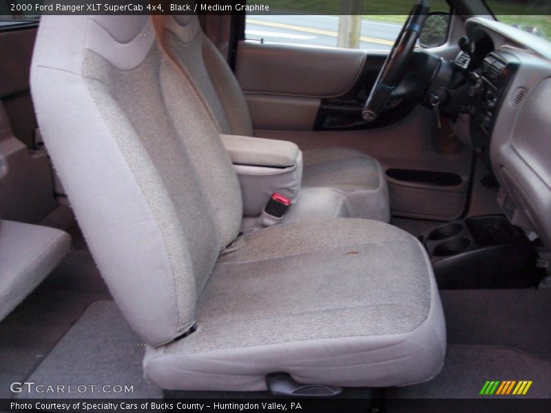 Black / Medium Graphite 2000 Ford Ranger XLT SuperCab 4x4