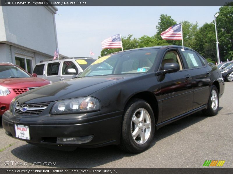 Black / Neutral Beige 2004 Chevrolet Impala LS