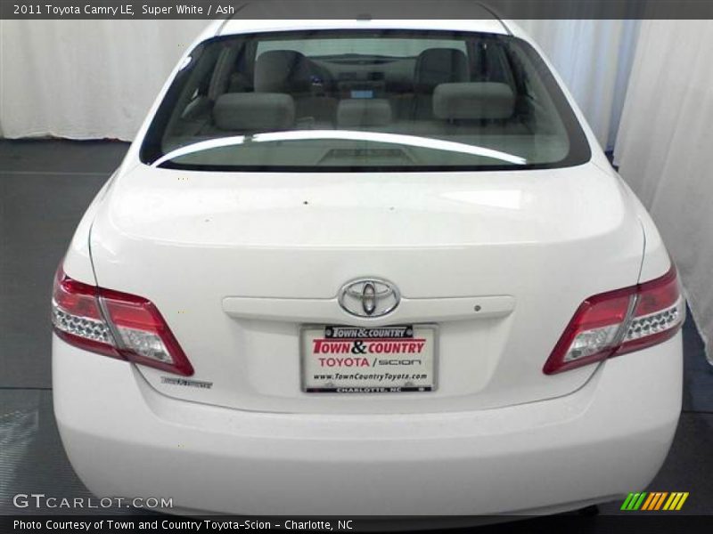 Super White / Ash 2011 Toyota Camry LE