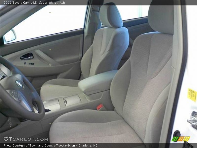 Super White / Ash 2011 Toyota Camry LE