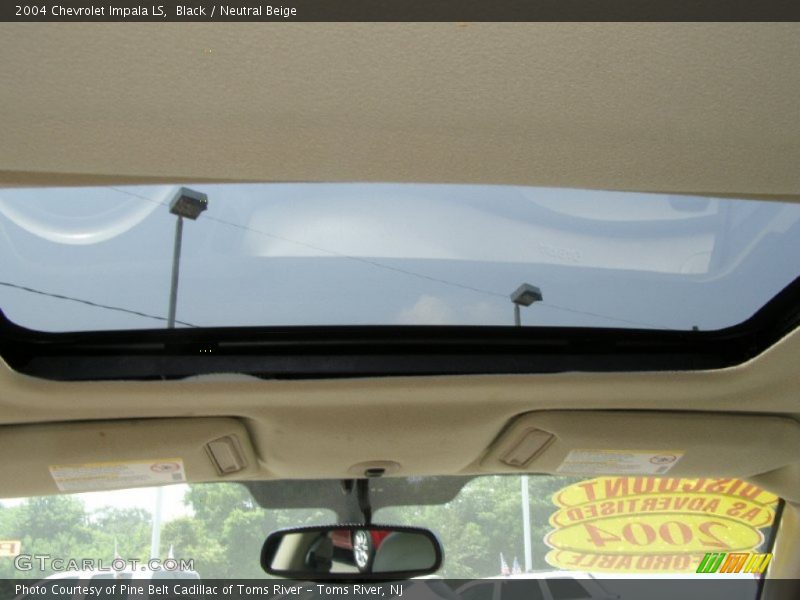 Black / Neutral Beige 2004 Chevrolet Impala LS