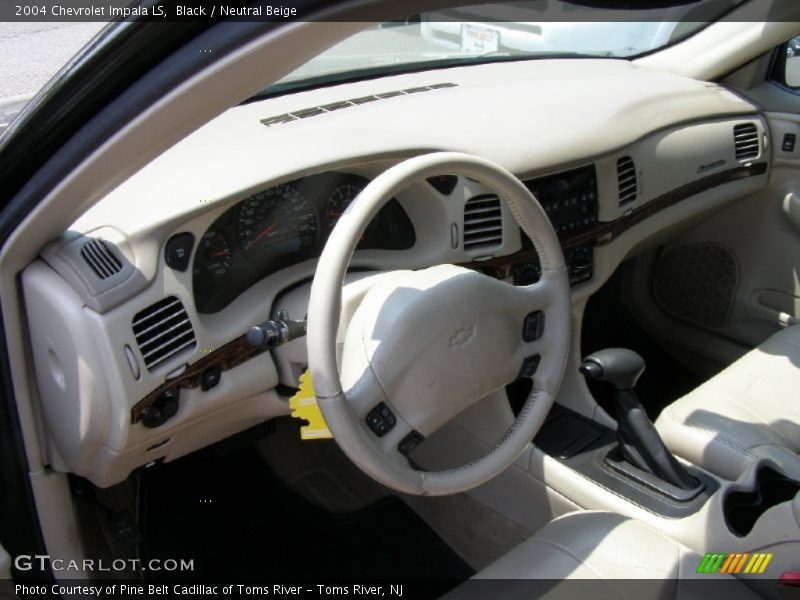 Black / Neutral Beige 2004 Chevrolet Impala LS