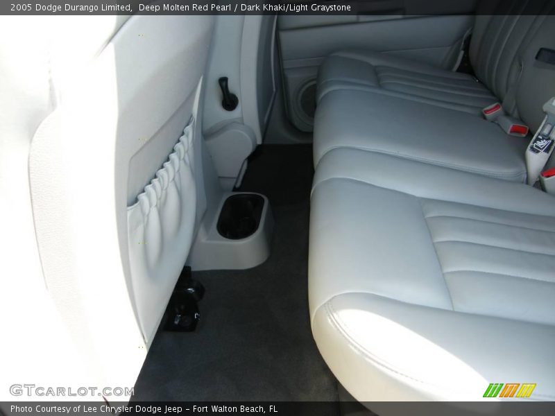 Deep Molten Red Pearl / Dark Khaki/Light Graystone 2005 Dodge Durango Limited