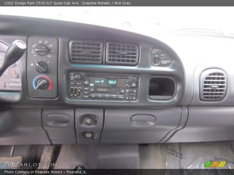 Graphite Metallic / Mist Gray 2002 Dodge Ram 2500 SLT Quad Cab 4x4