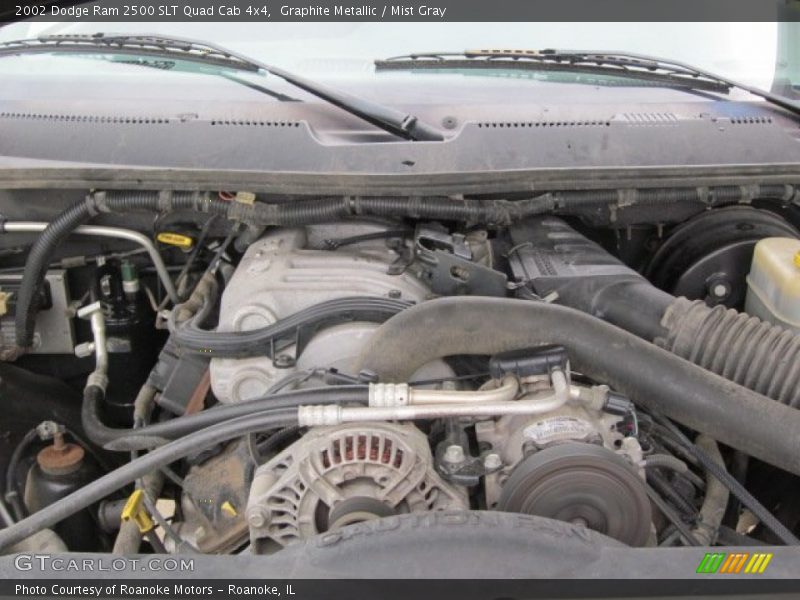  2002 Ram 2500 SLT Quad Cab 4x4 Engine - 8.0 Liter OHV 20-Valve Magnum V10