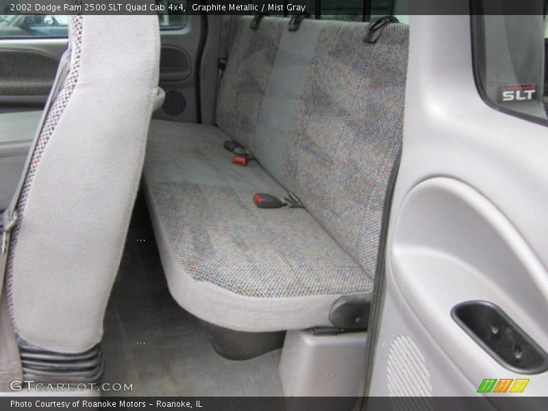 Graphite Metallic / Mist Gray 2002 Dodge Ram 2500 SLT Quad Cab 4x4