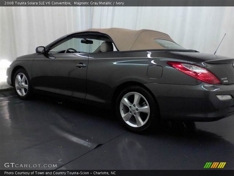 Magnetic Gray Metallic / Ivory 2008 Toyota Solara SLE V6 Convertible