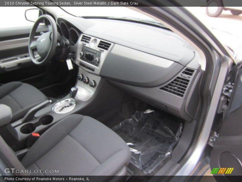 Silver Steel Metallic / Dark Slate Gray 2010 Chrysler Sebring Touring Sedan