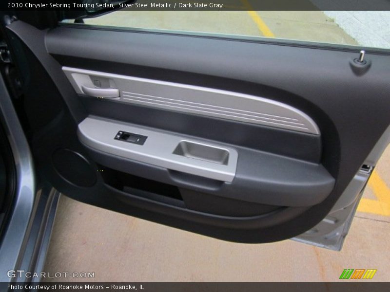 Silver Steel Metallic / Dark Slate Gray 2010 Chrysler Sebring Touring Sedan