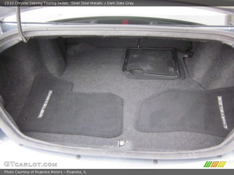 Silver Steel Metallic / Dark Slate Gray 2010 Chrysler Sebring Touring Sedan