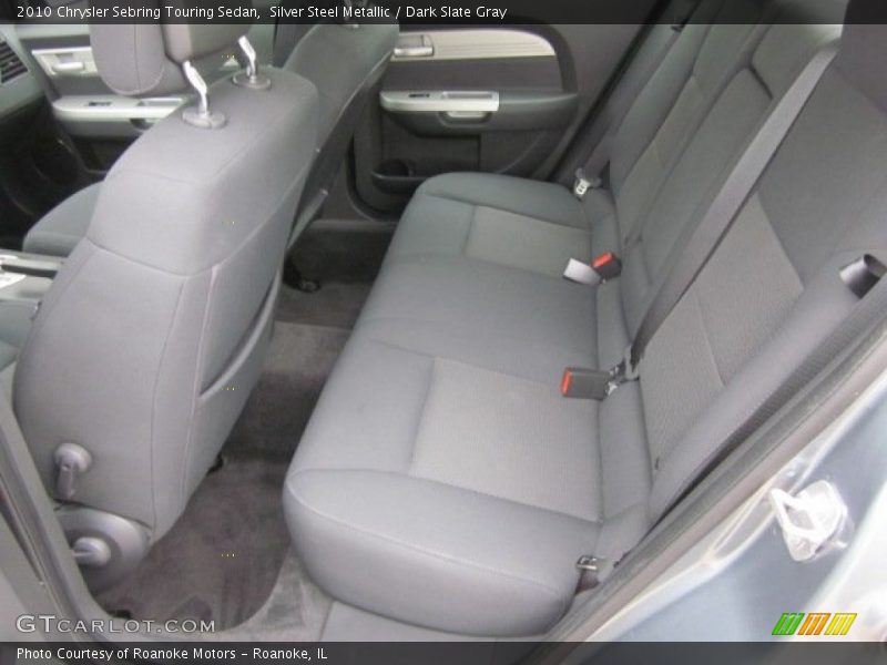Silver Steel Metallic / Dark Slate Gray 2010 Chrysler Sebring Touring Sedan