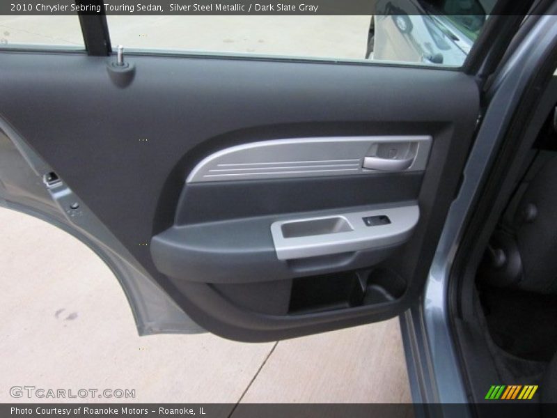 Silver Steel Metallic / Dark Slate Gray 2010 Chrysler Sebring Touring Sedan