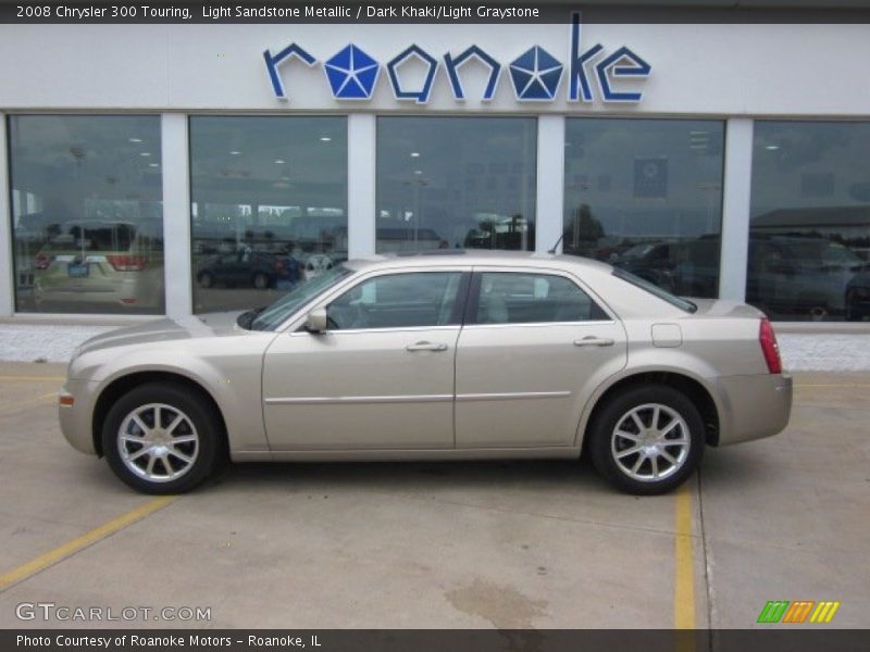 Light Sandstone Metallic / Dark Khaki/Light Graystone 2008 Chrysler 300 Touring