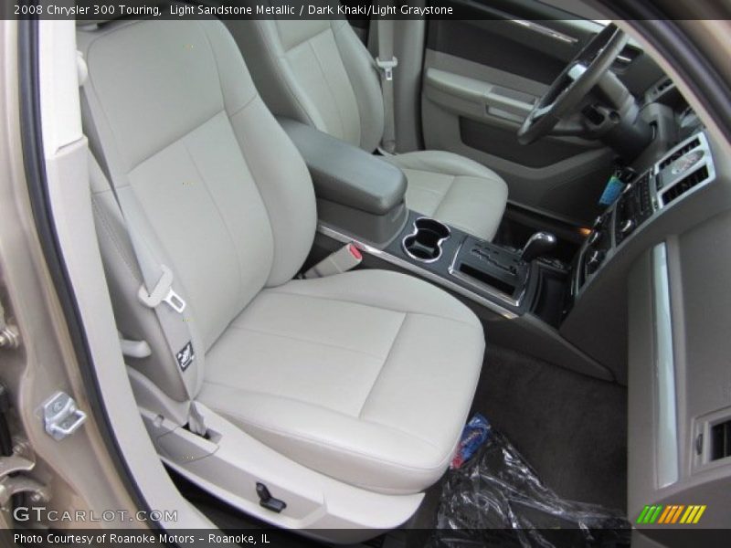 Light Sandstone Metallic / Dark Khaki/Light Graystone 2008 Chrysler 300 Touring
