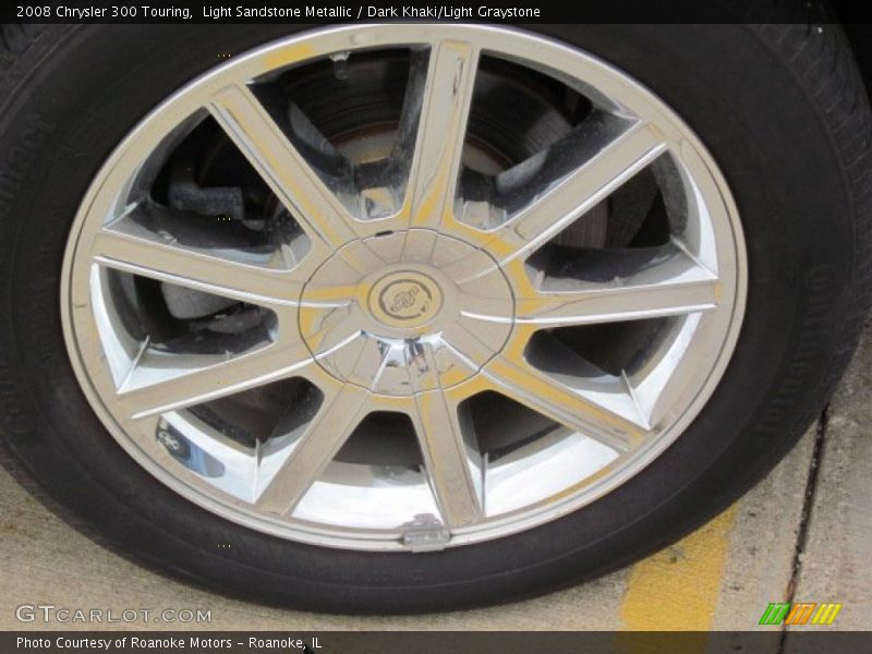 Light Sandstone Metallic / Dark Khaki/Light Graystone 2008 Chrysler 300 Touring