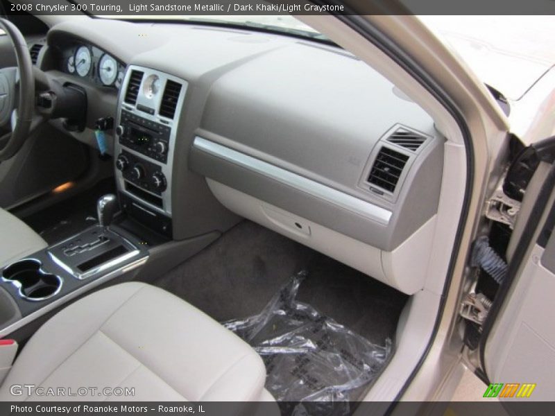 Light Sandstone Metallic / Dark Khaki/Light Graystone 2008 Chrysler 300 Touring